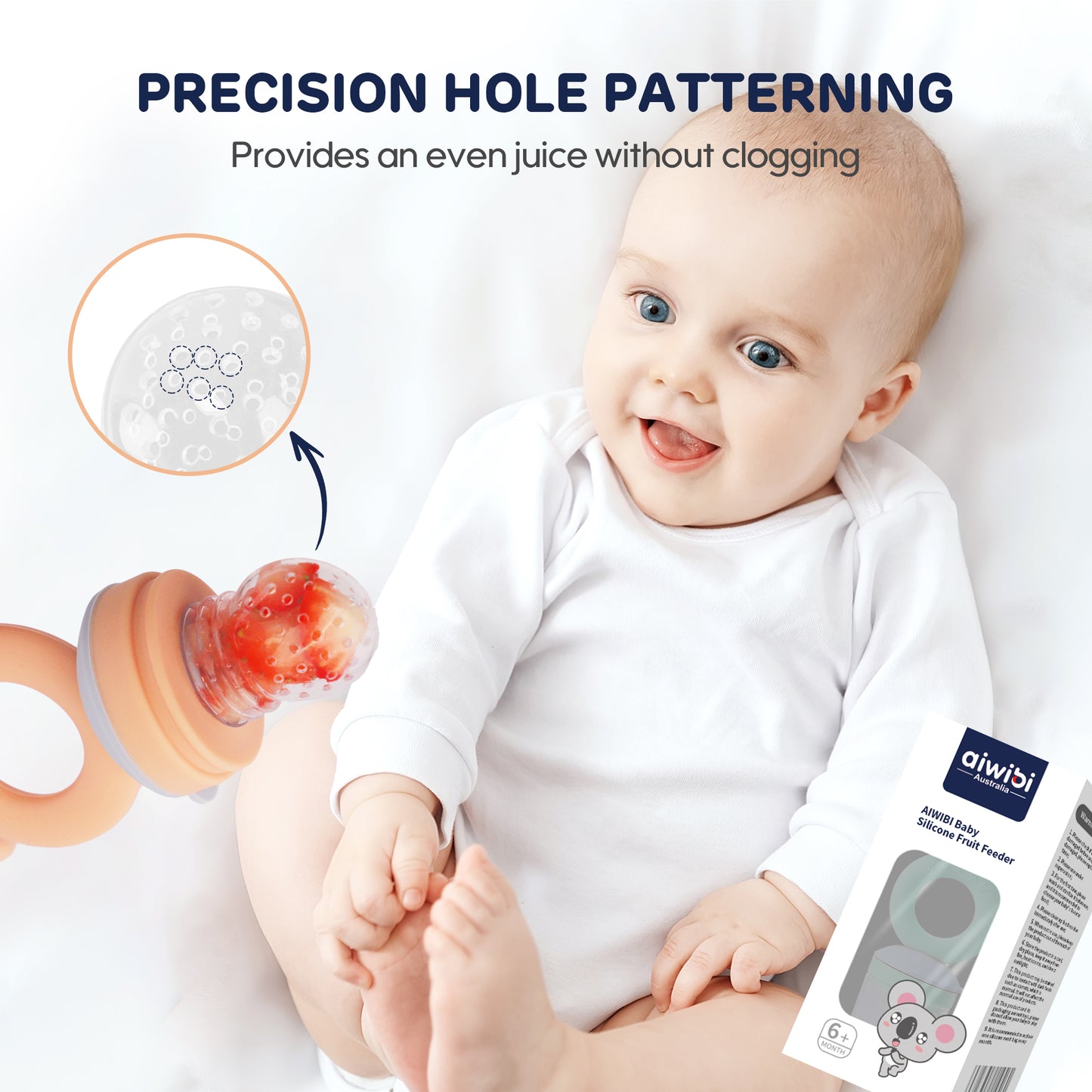 Aiwibi Baby Silicone Fruit Feeder