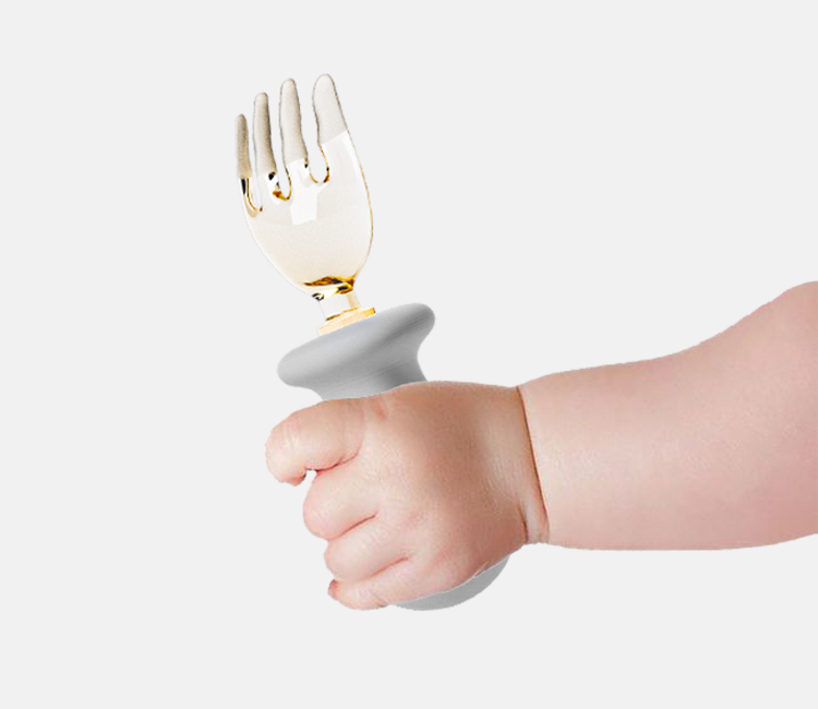 Heorshe Tiny Spoon & Fork Set