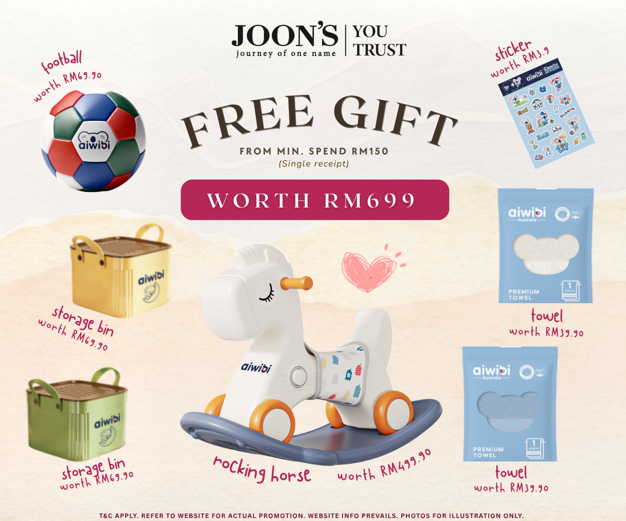 [May Special] FREE GIFT & REWARD FOR YOU