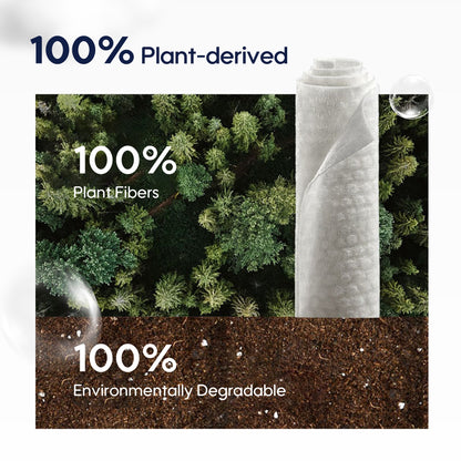 Aiwibi 100% Plant Fiber Portable Compressed Towel (30*50cm x 10's)