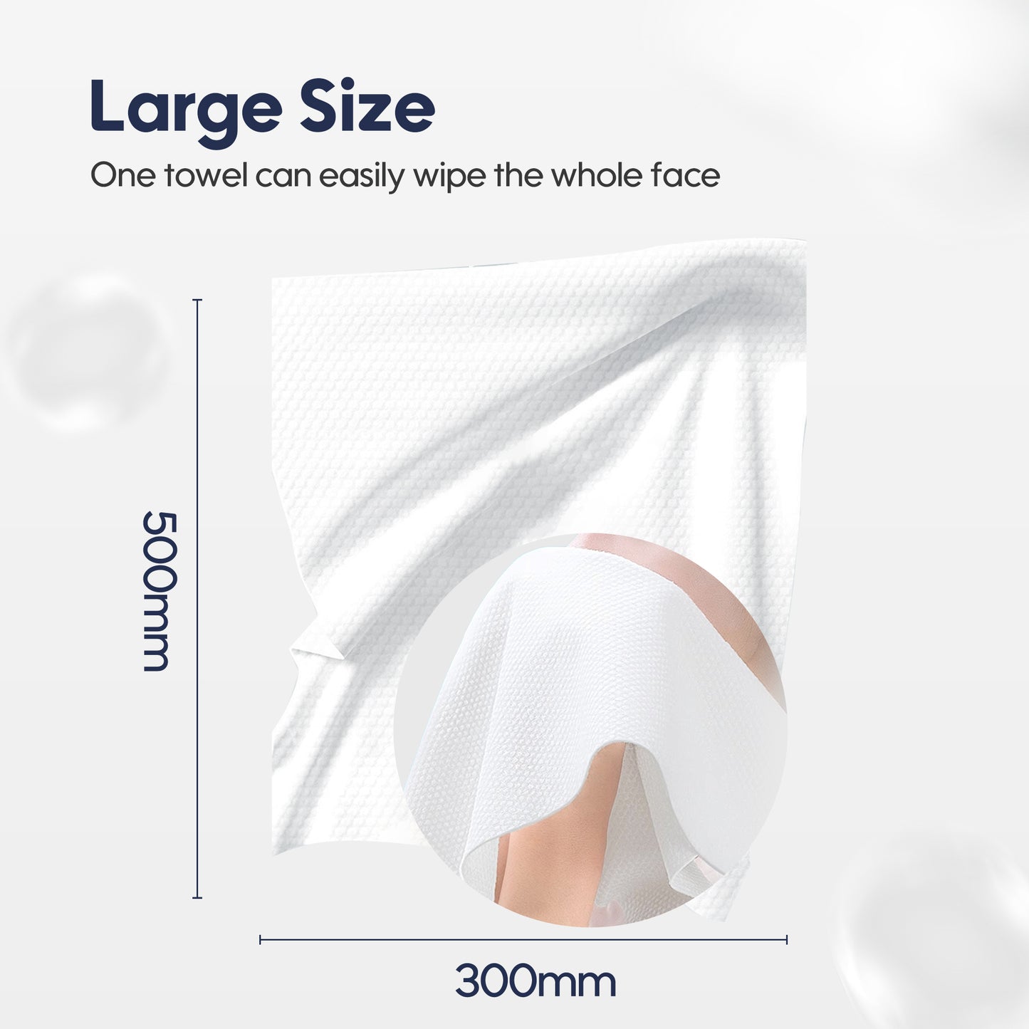 Aiwibi 100% Plant Fiber Portable Compressed Towel (30*50cm x 10's)