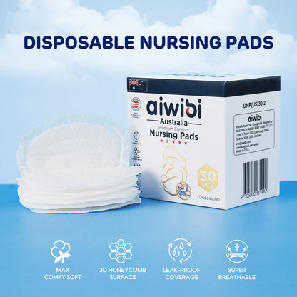 Aiwibi Premium Comfort Nursing Pad (30's)