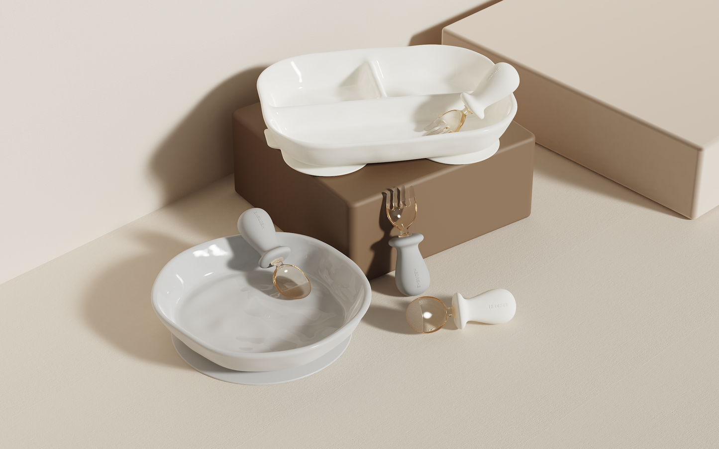 Heorshe Tiny Spoon & Fork Set