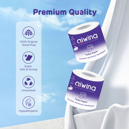 Aiwina Smooth Feel Extra Long Toilet Paper