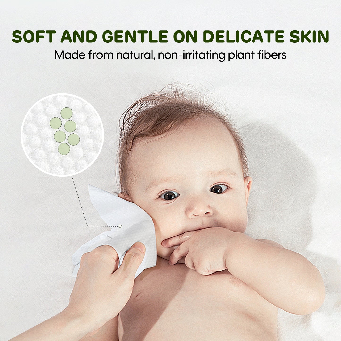 Aiwibi Baby Travel Mini Water Wipes (64's x 3Pack)