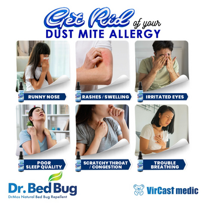 Vircast Medic Dr Bed Bug Natural Repellent Spray 300ml
