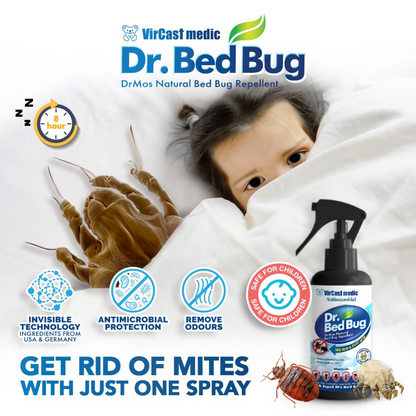 Vircast Medic Dr Bed Bug Natural Repellent Spray 300ml