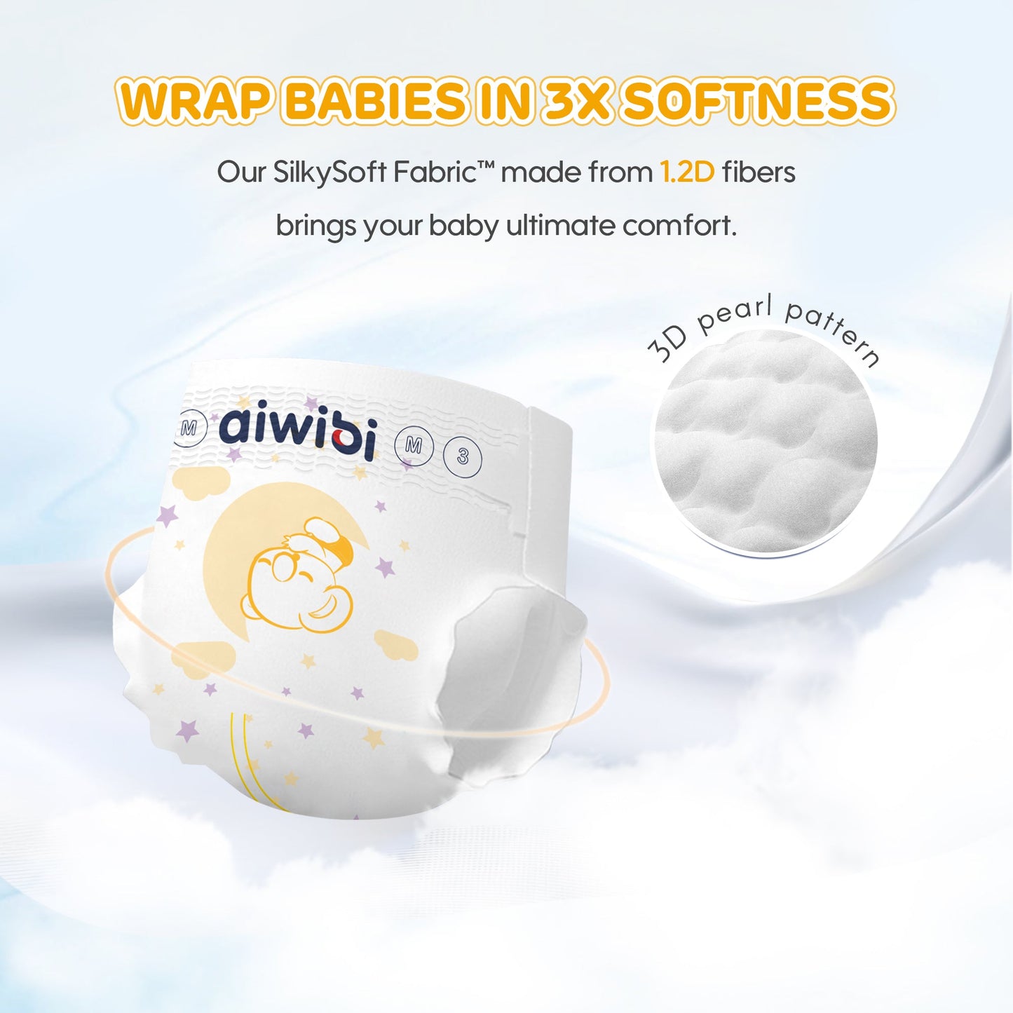 [Tape] Aiwibi Ultimate Comfort Baby Tape Diapers