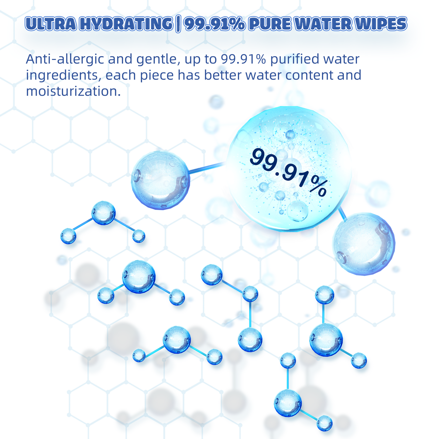 [GWP EXCLUSIVE] Aiwibi Baby 99.91% Pure Water Wipes (suitable for hand & mouth care) MEMBER