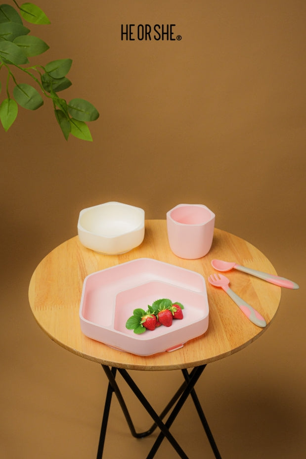 Heorshe Toddler Feeding Set