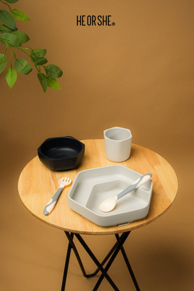 Heorshe Toddler Feeding Set