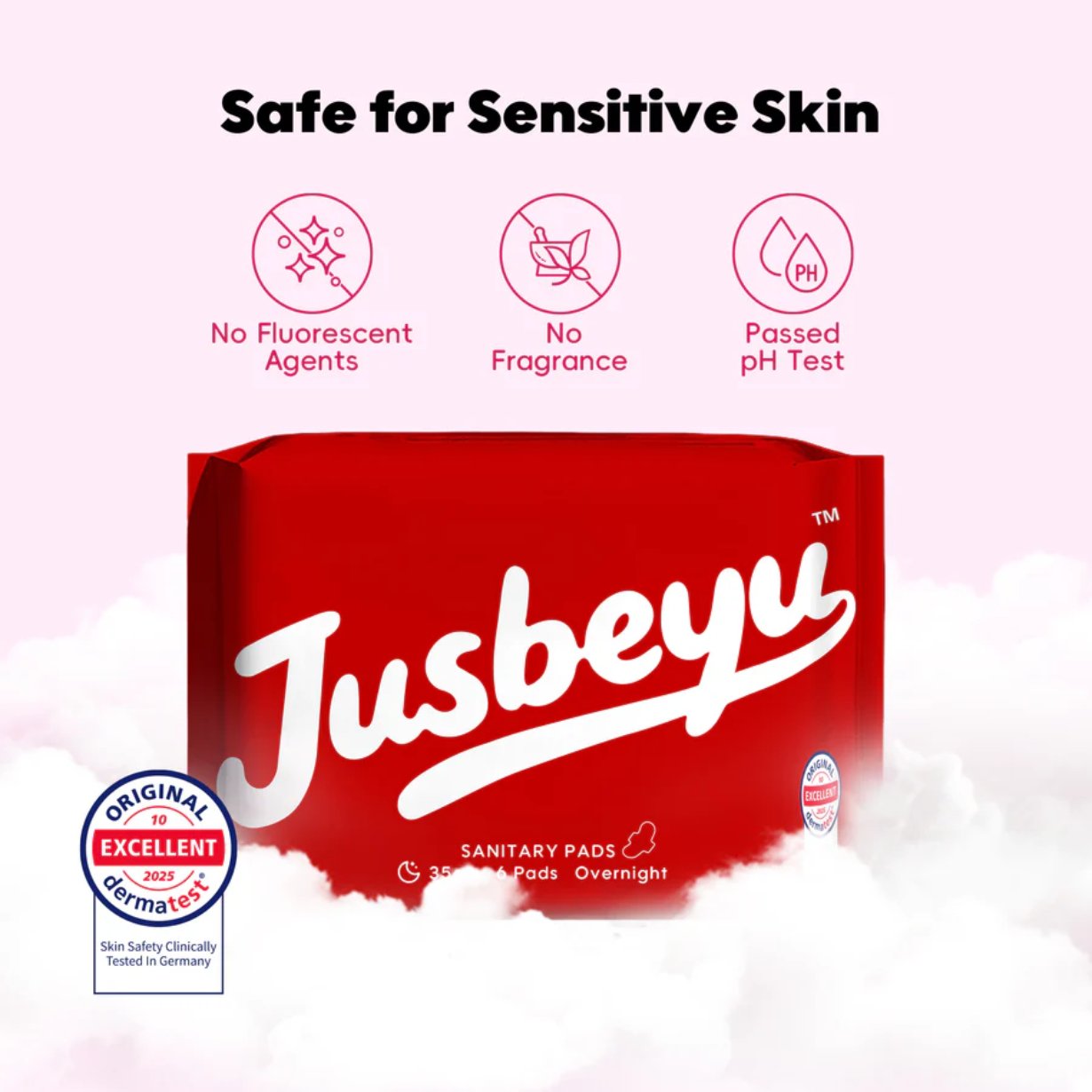 [May Special EAST MALAYSIA] Jusbeyu Ultra thin Pads - 160/245/290/350mm