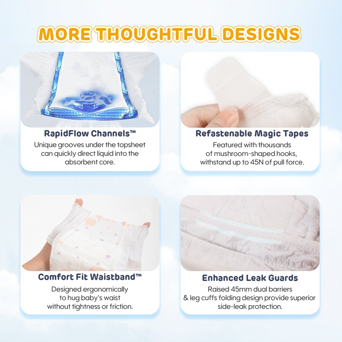 [Tape] Aiwibi Ultimate Comfort Baby Tape Diapers
