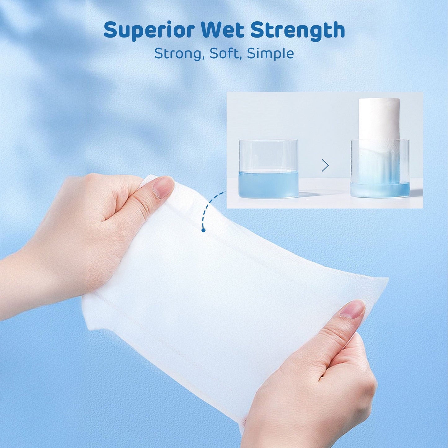 Aiwina 100% Original Wood Pulp Biodegradable Ultra Soft Facial Tissue
