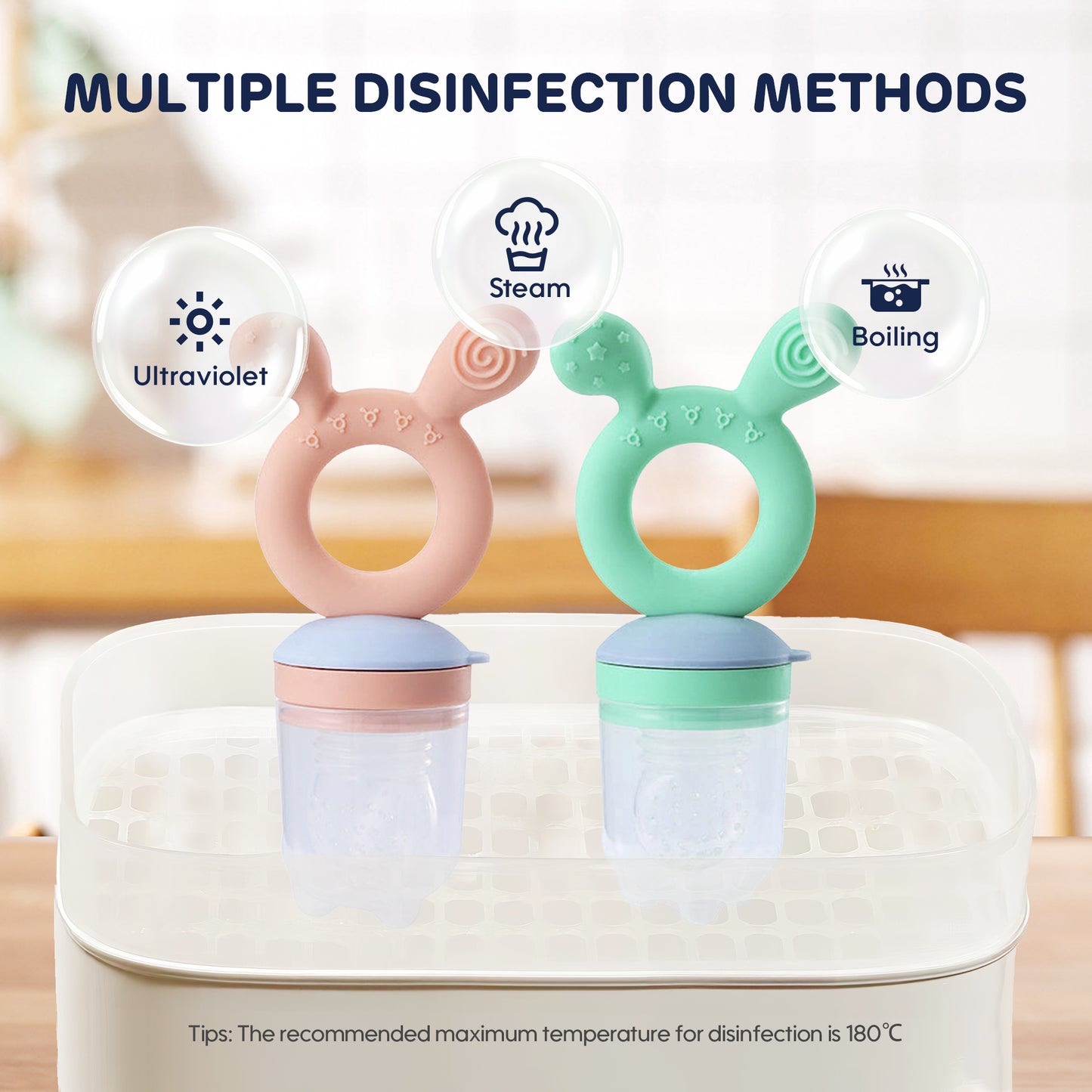 Aiwibi Baby Silicone Fruit Feeder