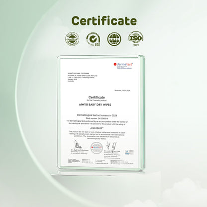 Aiwibi Baby Plant-Based Biodegradable Dry Wipes