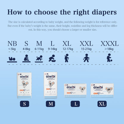 [Pants] Aiwibi Comfy Dry Baby Diaper Pants
