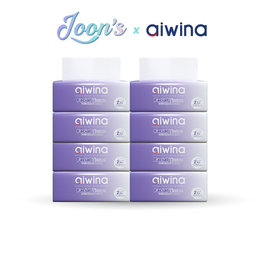 Aiwina 100% Original Wood Pulp Biodegradable Ultra Soft Facial Tissue