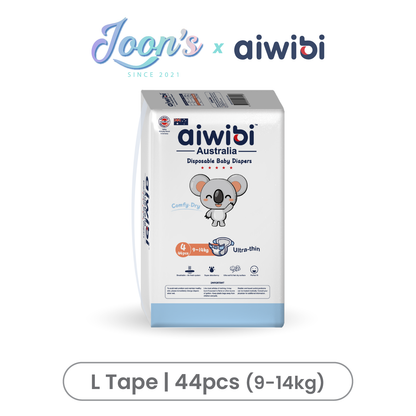 [Tape] Aiwibi Comfy Dry Baby Tape Diapers
