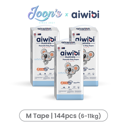 [Tape] Aiwibi Comfy Dry Baby Tape Diapers