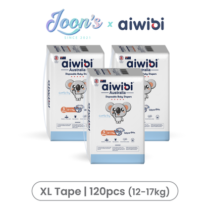 [Tape] Aiwibi Comfy Dry Baby Tape Diapers