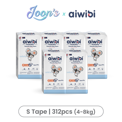 [Tape] Aiwibi Comfy Dry Baby Tape Diapers