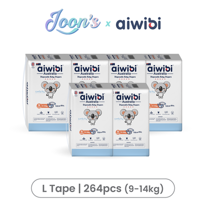 [Tape] Aiwibi Comfy Dry Baby Tape Diapers