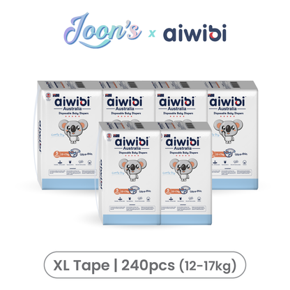[Tape] Aiwibi Comfy Dry Baby Tape Diapers
