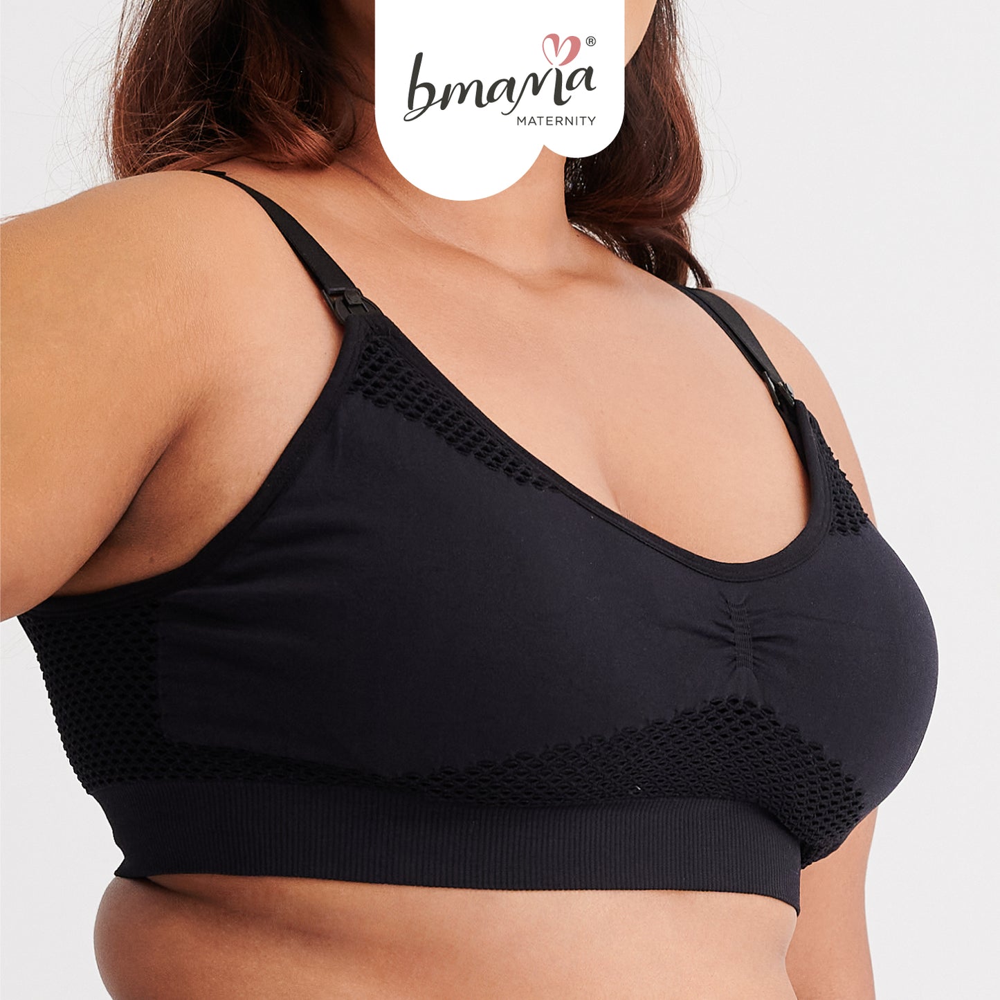 Bmama Comfort Breathable Support Sport Bra Handsfree Pumping