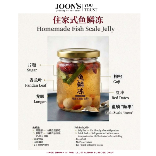 [Parents Day] Preorder - Homemade Premium Fish Scale Collagen Jelly (180ml x 6)