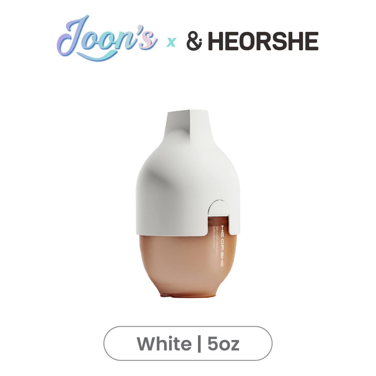 Heorshe Ultra Wide Neck Baby Bottle MEMBER