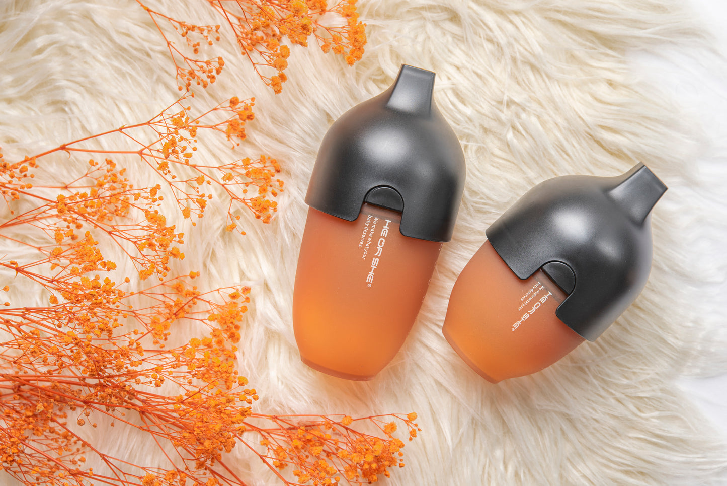 Heorshe Ultra Wide Neck Baby Bottle MEMBER