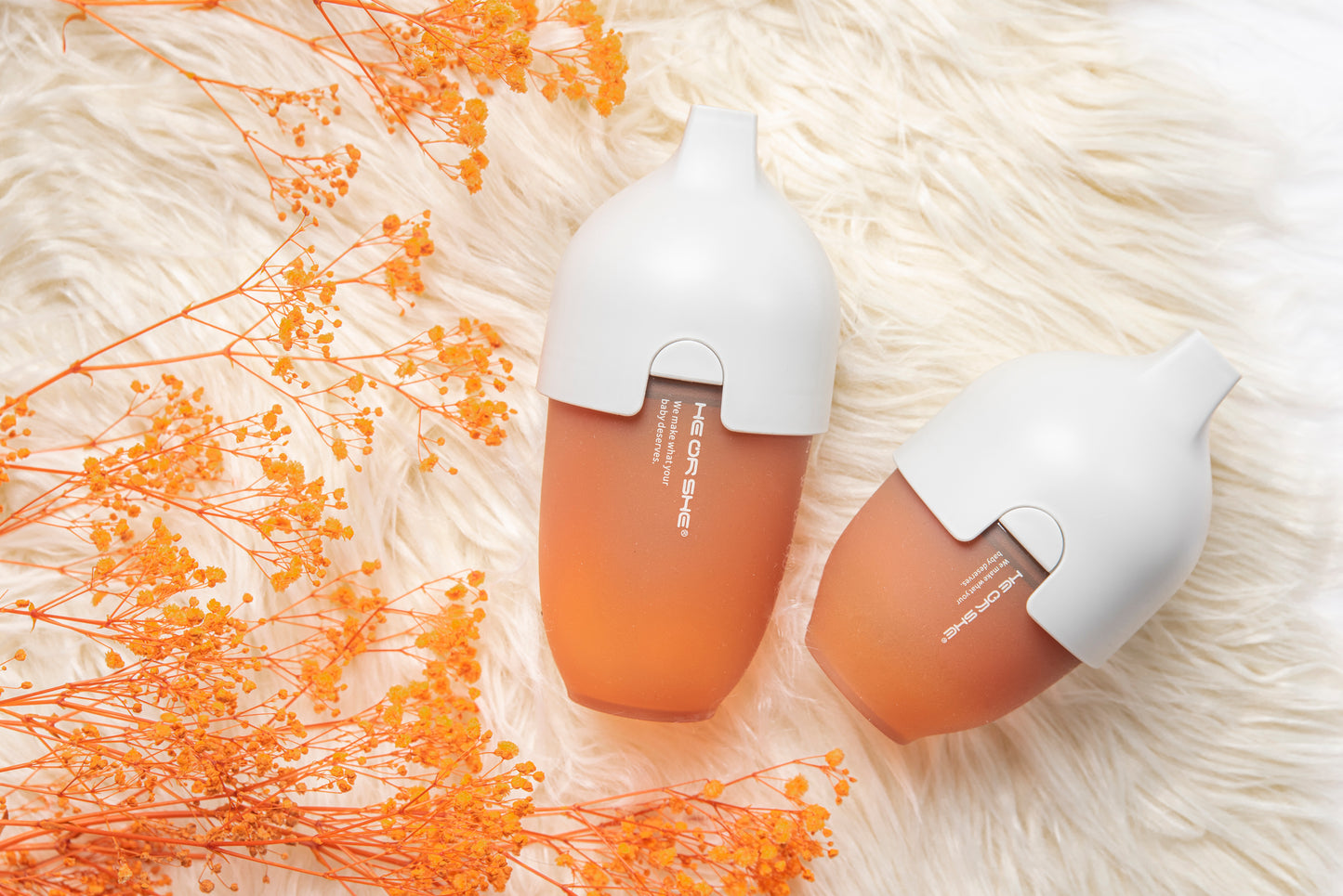 Heorshe Ultra Wide Neck Baby Bottle MEMBER