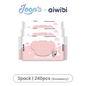 Aiwibi Gentle Soft Baby Wet Wipes 80 Pcs (Koala Lid)