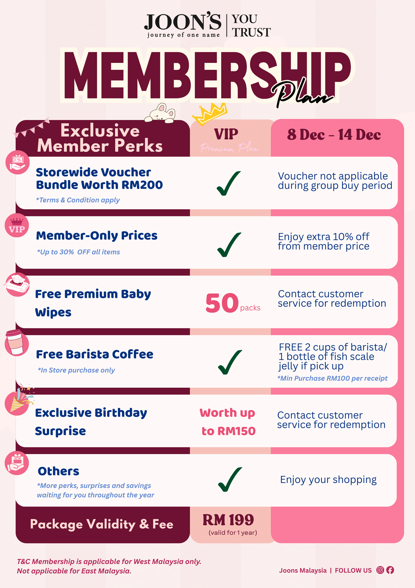 JOONS SMARTSHOPPER MEMBERSHIP