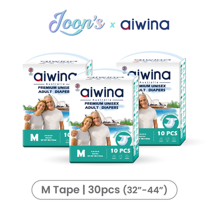 [Tape] Aiwina Premium Unisex Adult Tape Diapers