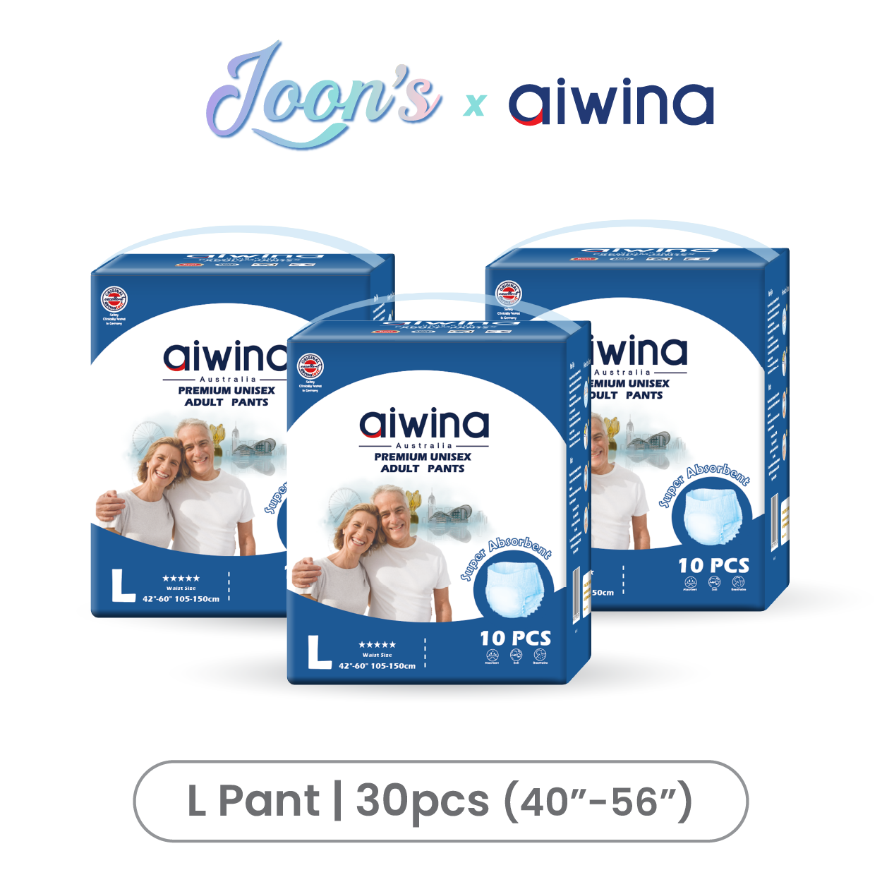 [Pants] Aiwina Premium Unisex Adult Diapers Pants