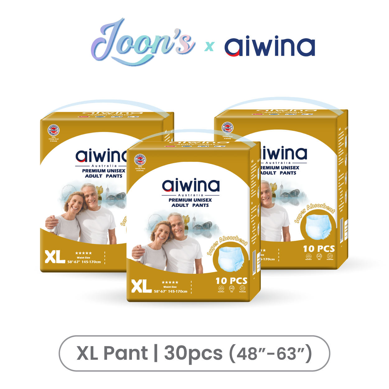 [Pants] Aiwina Premium Unisex Adult Diapers Pants