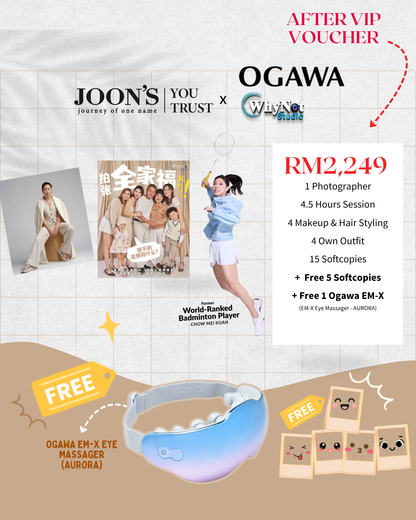 [May Special] [Bundle] 2249 Photography Package (20 softcopies + FREE OGAWA EM-X)