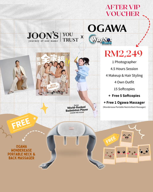 [May Special] [Bundle] 2249 Photography Package (20 softcopies + FREE OGAWA WONDEREASE)