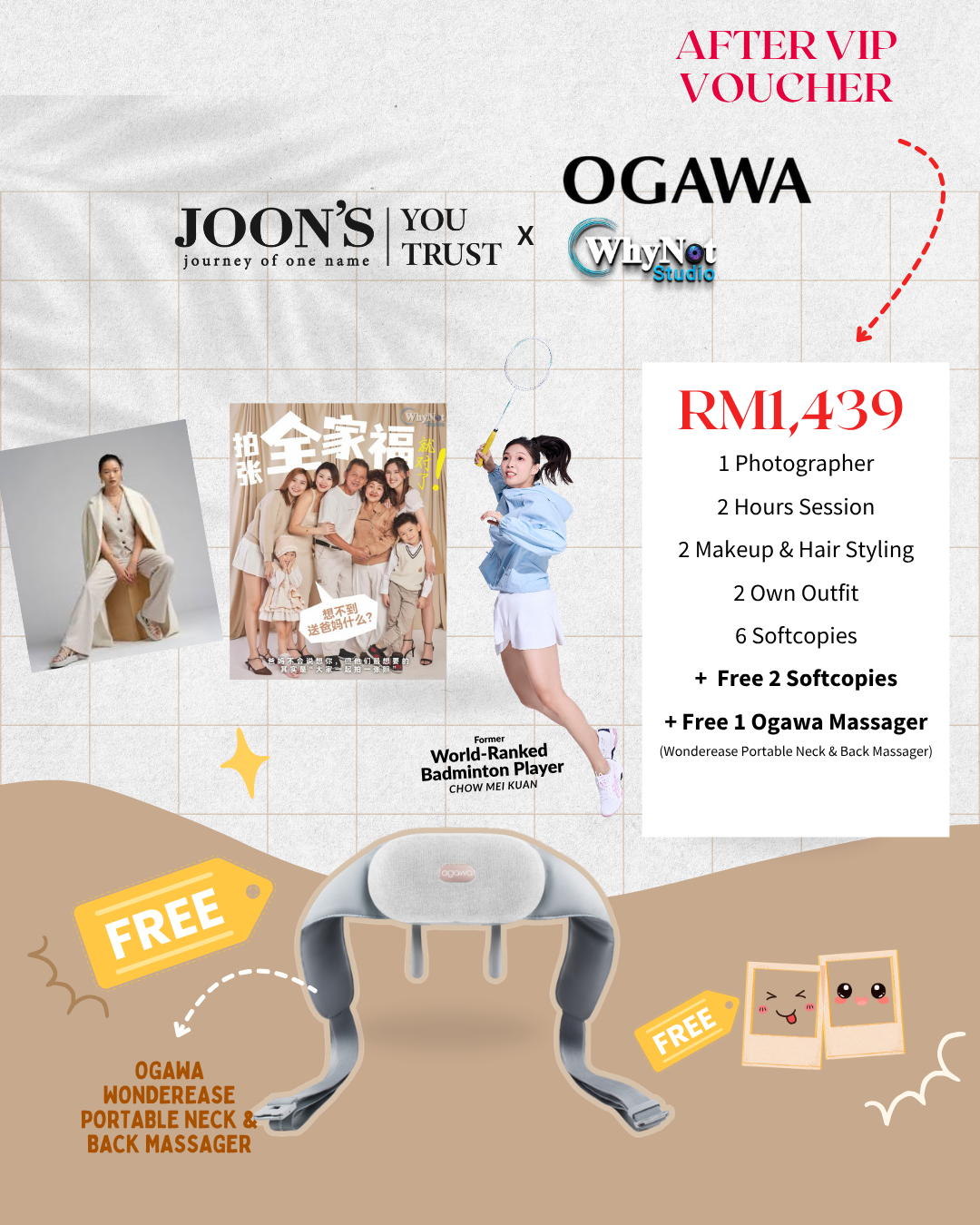 [May Special] [Bundle] 1439 Photography Package (8 softcopies + FREE OGAWA WONDEREASE)