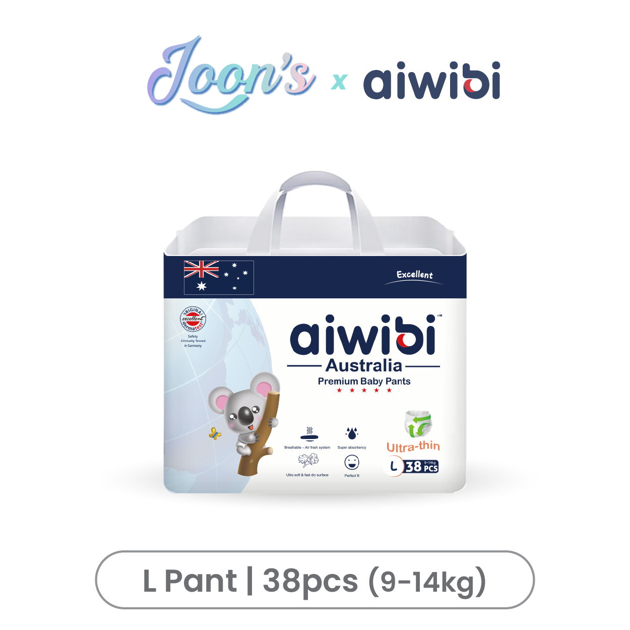 [Pants] Aiwibi Premium Natural Baby Diaper Pants