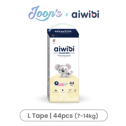 [Tape] Aiwibi Premium Natural Baby Tape Diapers
