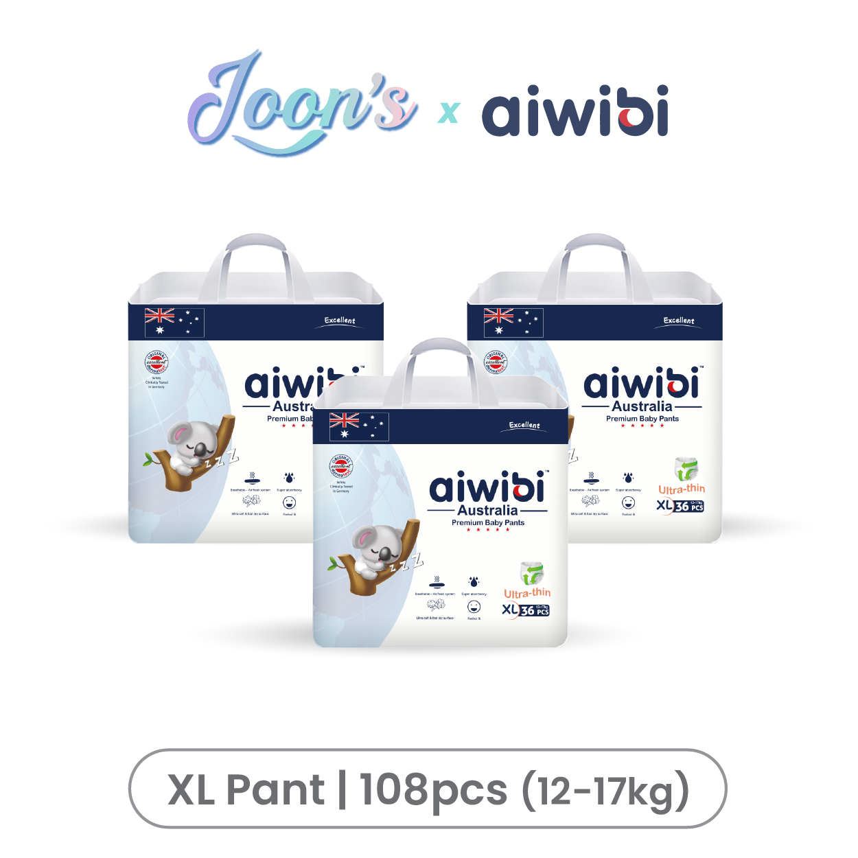 [Pants] Aiwibi Premium Natural Baby Diaper Pants