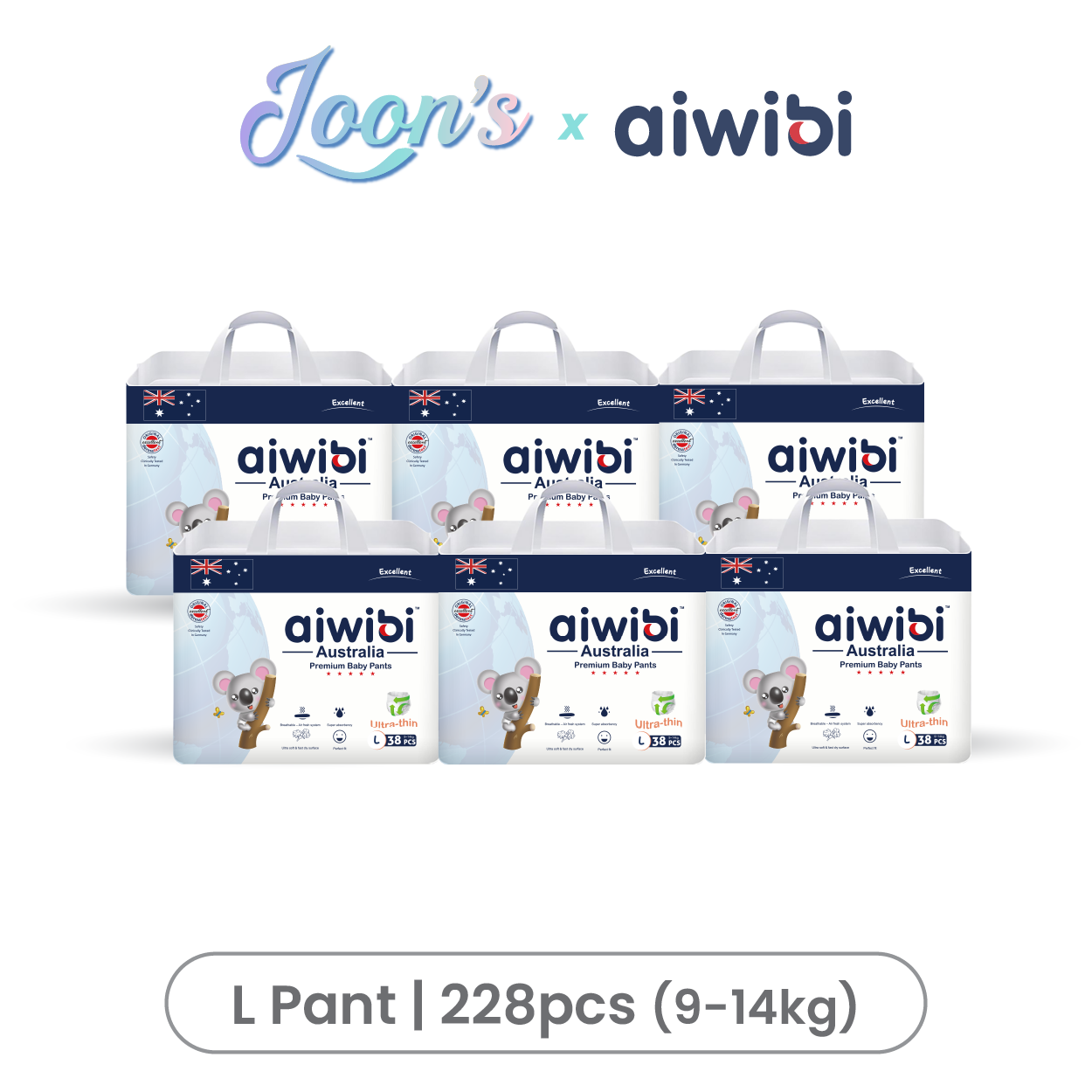 [Pants] Aiwibi Premium Natural Baby Diaper Pants