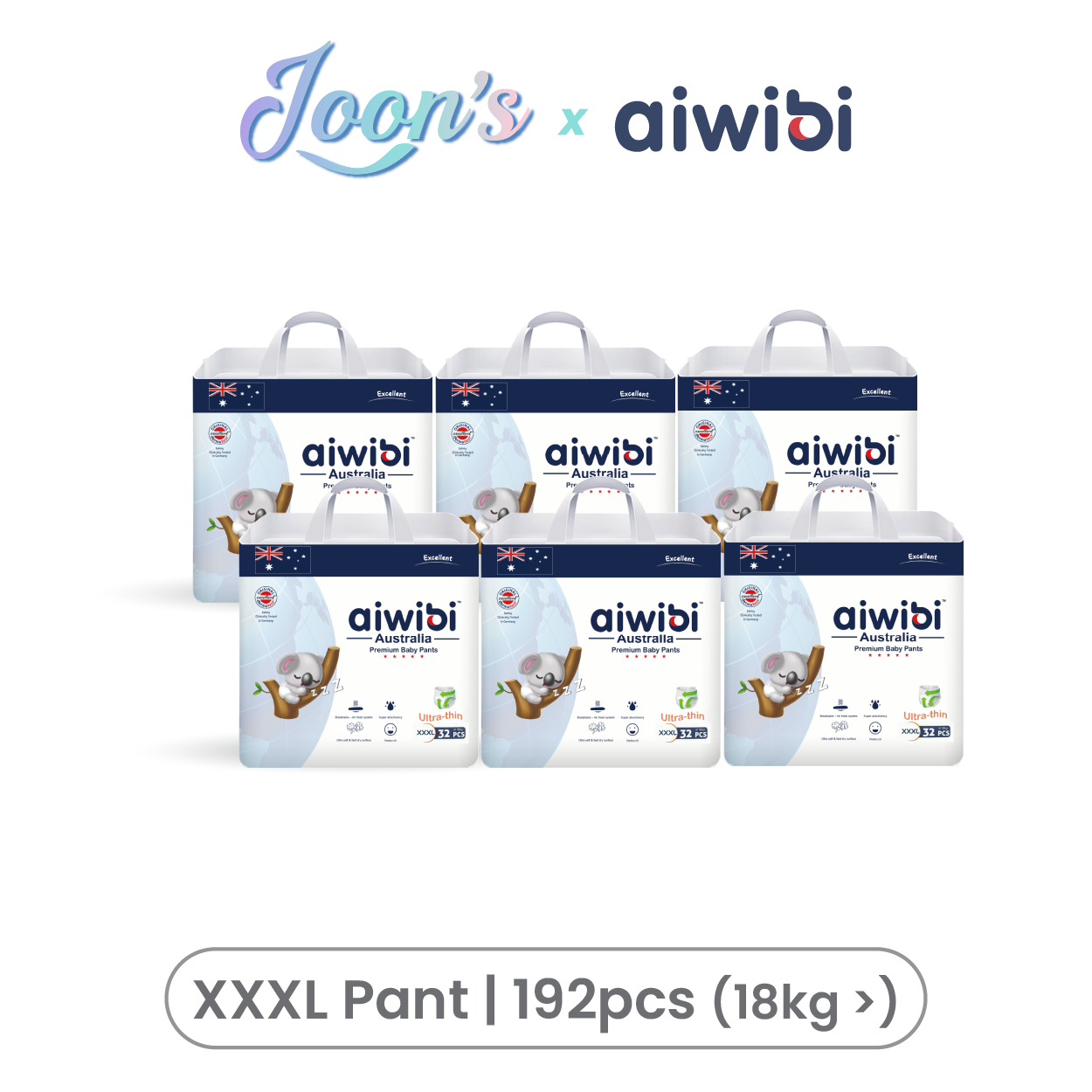 [Pants] Aiwibi Premium Natural Baby Diaper Pants