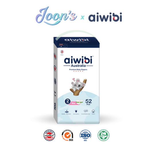 [Tape] Aiwibi Premium Natural Baby Tape Diapers