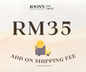 [EAST MALAYSIA] Add on Shipping Fee
