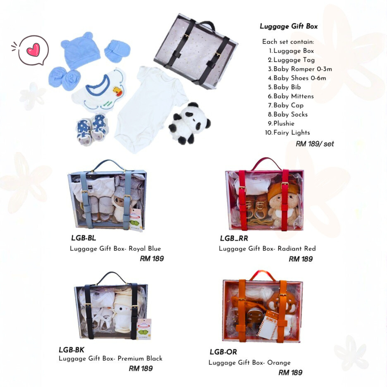 Royalcare Baby Luggage Gift Box