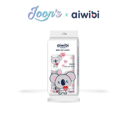 Aiwibi Baby Travel Mini Water Wipes (64pcs)